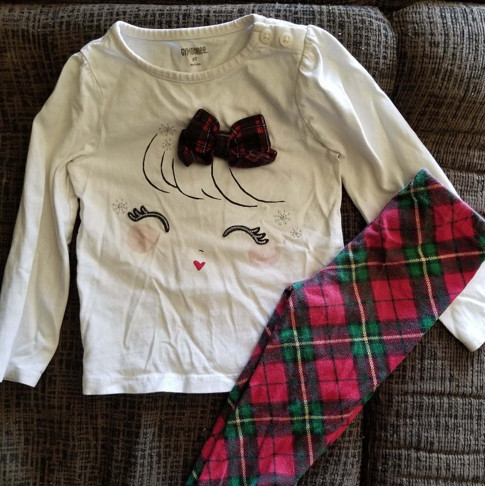 Girls holiday outfit